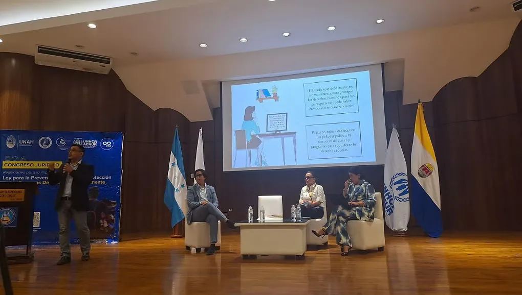 Congreso Jurídico sobre los Desafíos del Desplazamiento Interno en Honduras